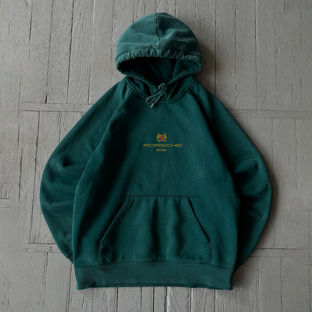 Unisex Vintage Oversized Racing Embroidered Y2K Hoodie