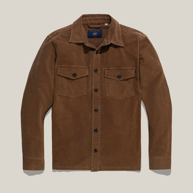 Over Shirt – Weathered Moleskin – Classic Fit
