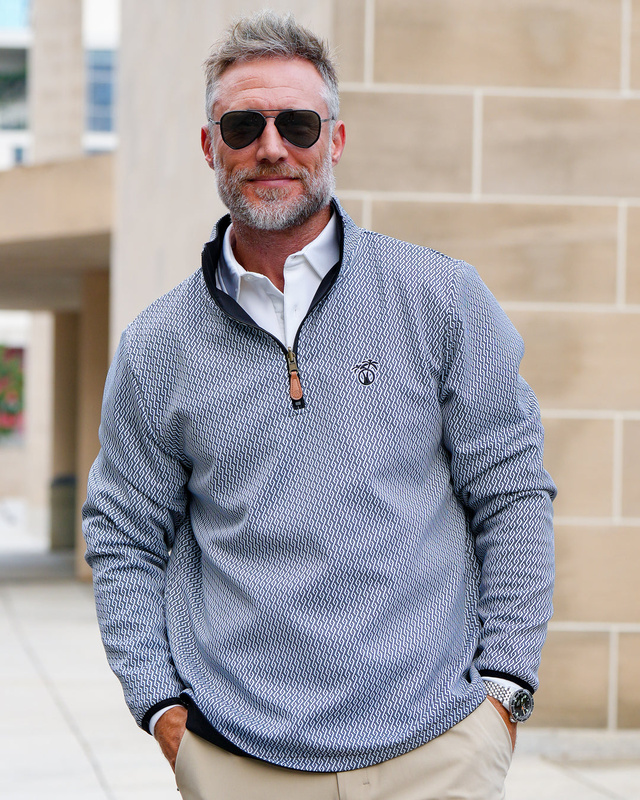 Reversible Infinity 1/4 Zip - Oversized Fit