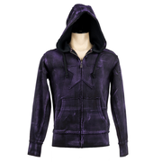 Black Star Zip Hoodie - Purple Haze Alloy Wash