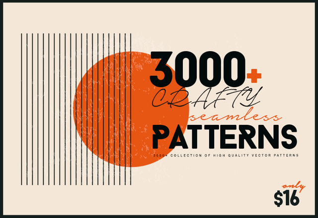 3000+ Crafty Seamless Patterns Bundle
