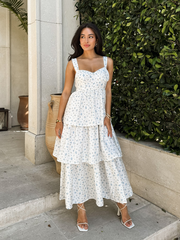 Ronan Floral Midi Dress