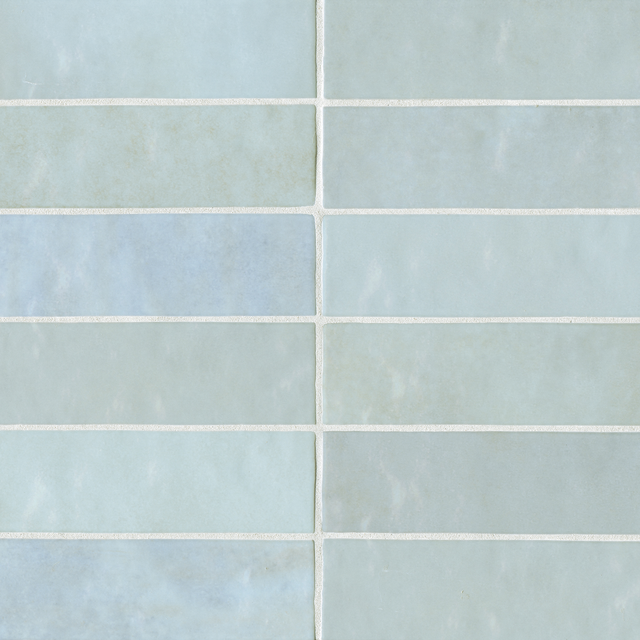 Cloé 2.5" x 8" Ceramic Tile in Baby Blue