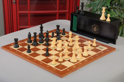 The Club Series Chess Set, Box, & Board Combination