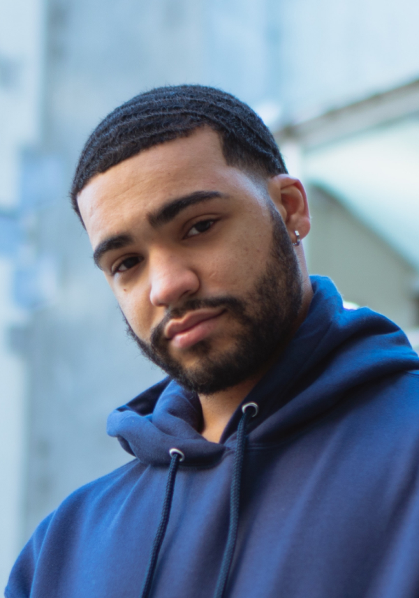 Leo | Afro Men‘s Water Wave System with a Sturdy Skin Base 4B Hair