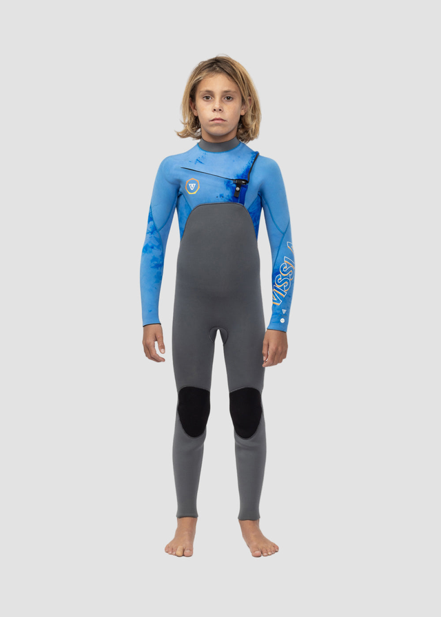 7 Seas Boys 3-2 Full Chest Zip Wetsuit