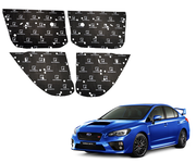 SoundSkins | 2015-2021 Subaru WRX 4 Door Sound Deadening Vehicle Specific Kit | SSK-WRX4DR | 3 Layers (Acoustic Foam, Foil, Rubber Butyl), 30 sq ft