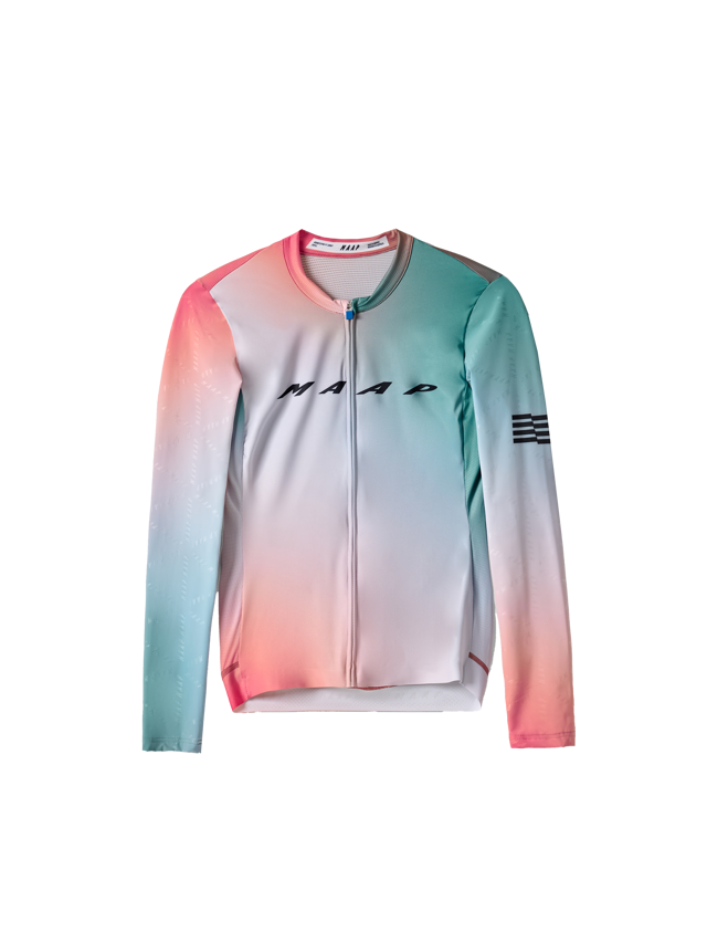 Women's Blurred Out Pro Hex LS Jersey