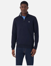 Crew Clothing Mens Classic Half Zip Sweatshirt