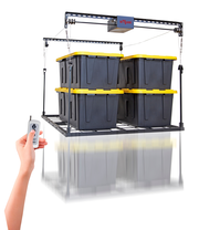 The Origami Elevator ®: Garage Motorized Shelf