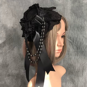 Day Dream - Gothic Lolita Top Hat Lolita Tea Party Halloween Hair Accessory