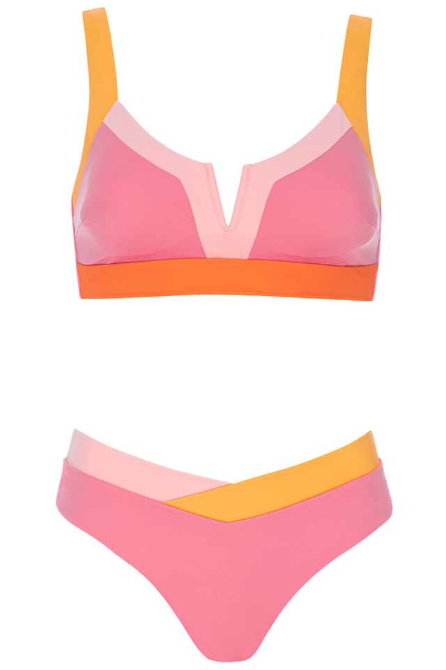 Vista Bikini Fiesta Tricolor Set