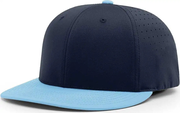 Richardson PTS30 Lite R-Flex Caps - Navy Columbia Blue