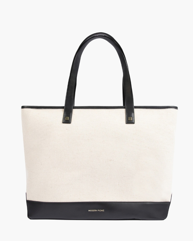 THE TOTE - BLACK CANVAS
