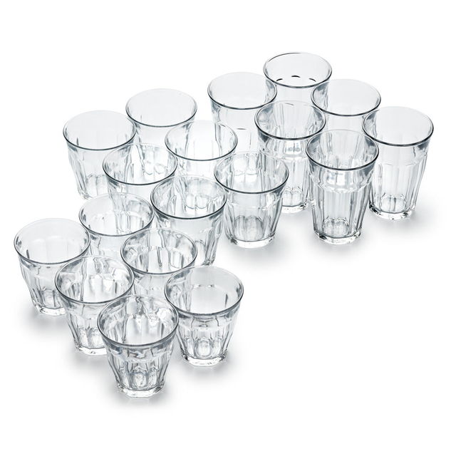 Le Picardie® 18 Piece Glass Drinkware Set