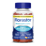Florastor® Balanced Benefits Digest + Metabolic Support Probiotic Gummies