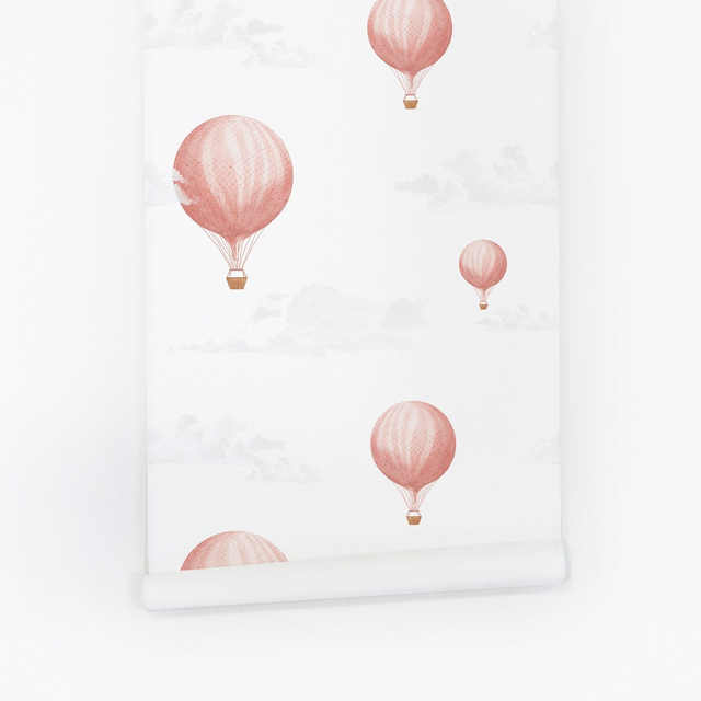 Vintage Hot Air Balloon Wallpaper