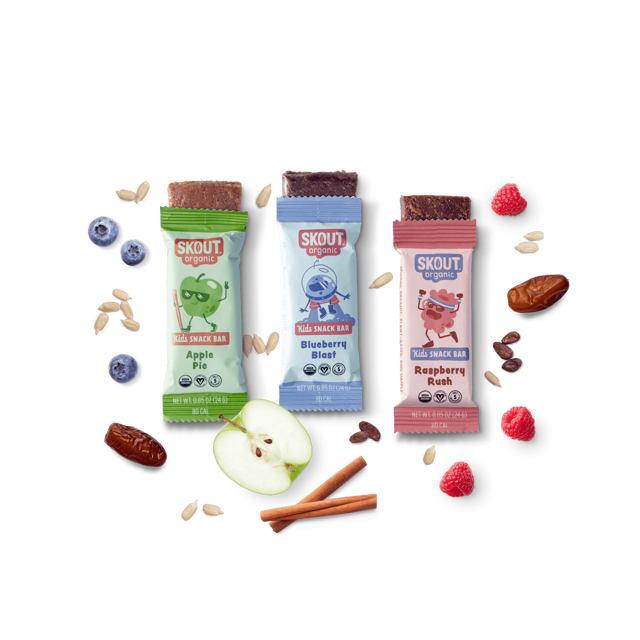 Skout Organic Kids Fruit Bar Variety Pack