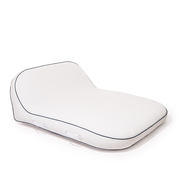The XL Pool Lounger - Rivie White