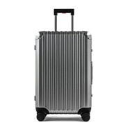 TREK Aluminum Suitcase Gunmetal