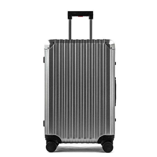 TREK Aluminum Suitcase Gunmetal