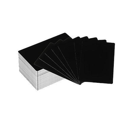 Aluminum DIY Cards 100 PCS (Multi Colors)