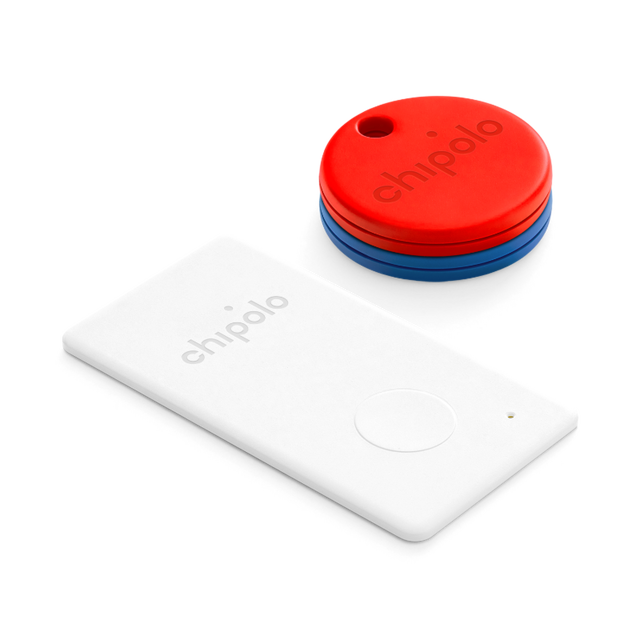 Chipolo BUNDLE - Red, Blue & White