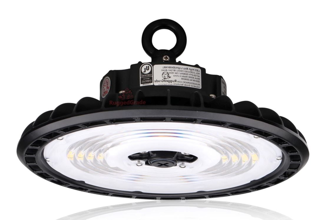100 Watt - Corvus II Series - LED High Bay UFO - 14,500 Lumen - 3000K
