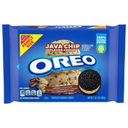 OREO Java Chip Creme Chocolate Sandwich Cookies, Family Size