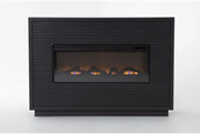 Andre Black Fireplace Mantel