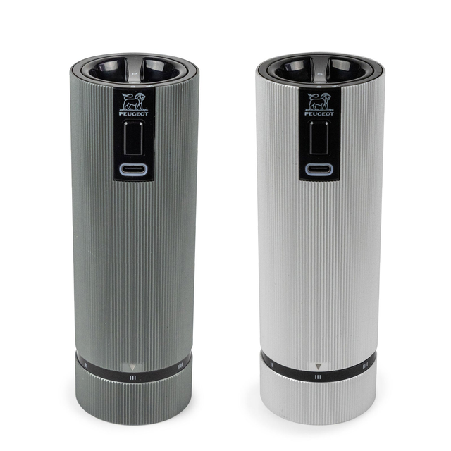 Peugeot Line Rechargeable u'Select Electric Pepper & Salt Mill Set, Gift Boxed