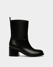 Peggy Boot in Black Leather