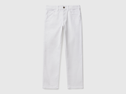 Five pocket slim fit trousers