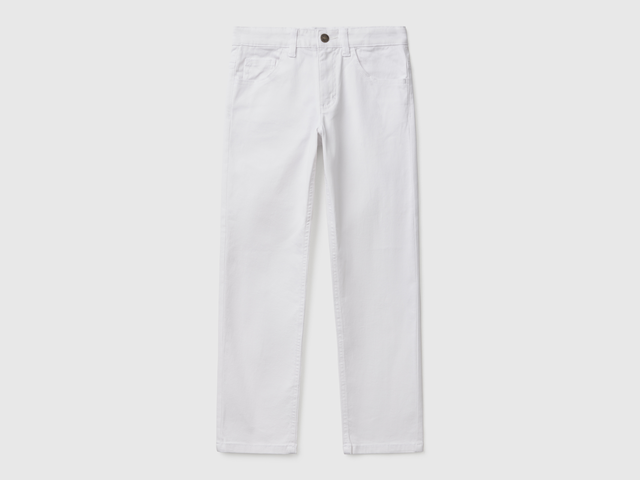 Five pocket slim fit trousers