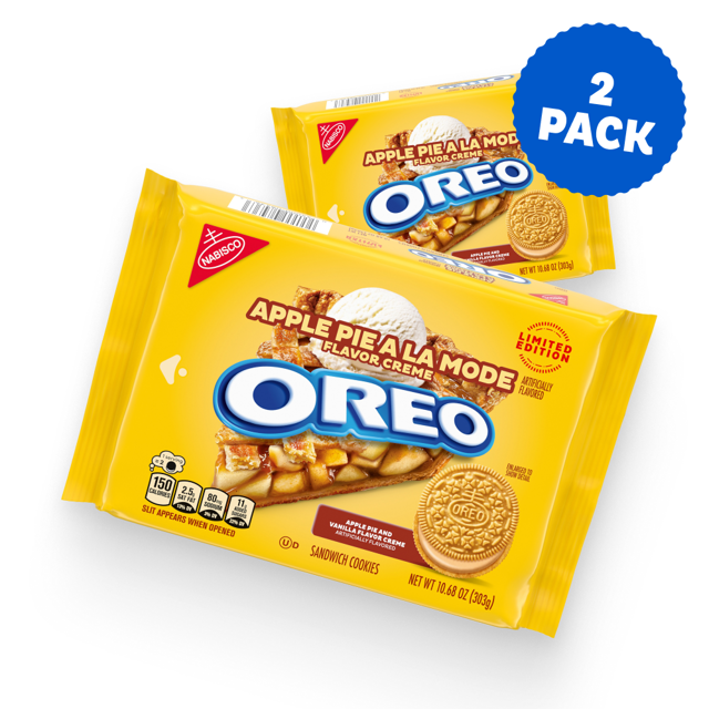 Apple Pie a la Mode Sandwich Cookies, Limited Edition, 2 Pack