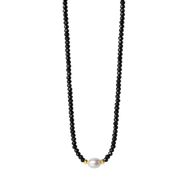 Abigail Beaded Pearl Necklace