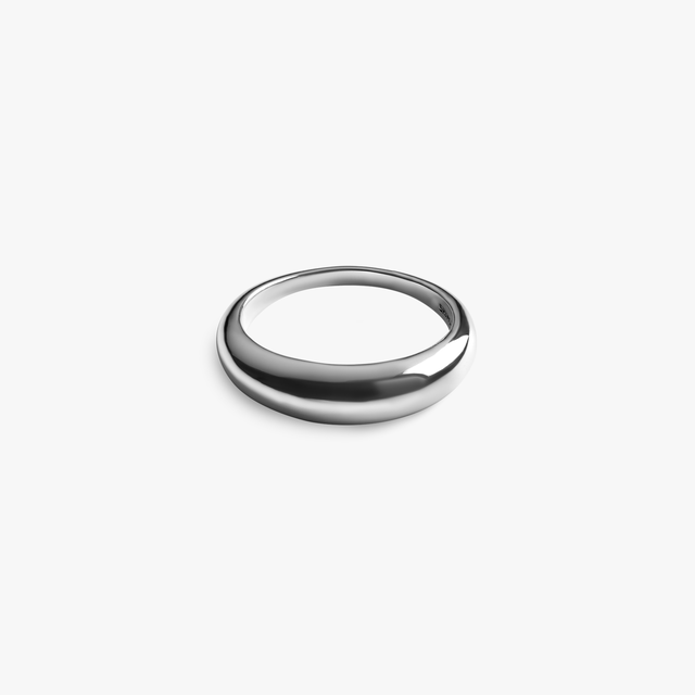 Signature Link Domed Ring