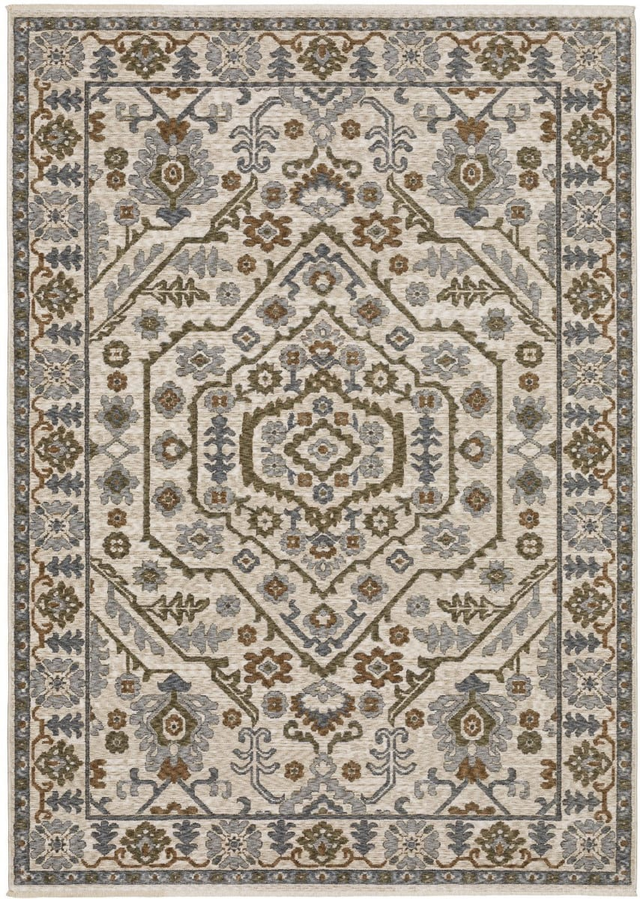 Oriental Weavers Hastings Ha02I Ivory - Green Area Rug