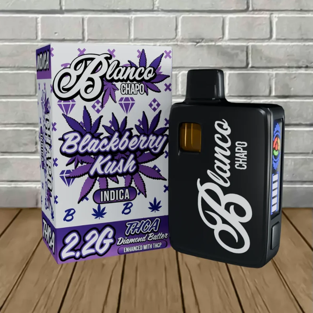 Chapo Blanco 2.2g THCA Diamond Batter Disposable Vape