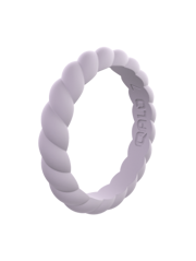 Women's Stackable Twist Silicone Ring
