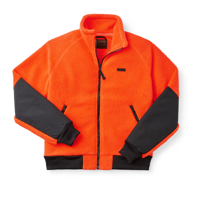 Sherpa Fleece Jacket - Flame