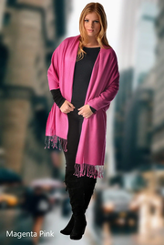 Pashmina and Silk Wrap