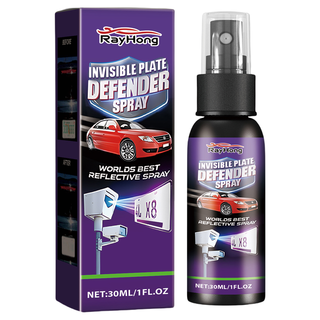 1-20 Bottles Spray Stealth Plate Defender 30ml Licence Plate Defender Sprayer Licence Effective Invisible Defence Sprayer Fit for all Car license plates