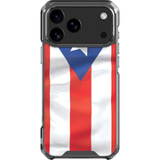 Puerto Rico Flag iPhone 17 Pro Max Clear Case