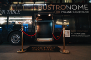 Double-Decker Bus Six-Course Dinner and Tour for Two with Bustronome