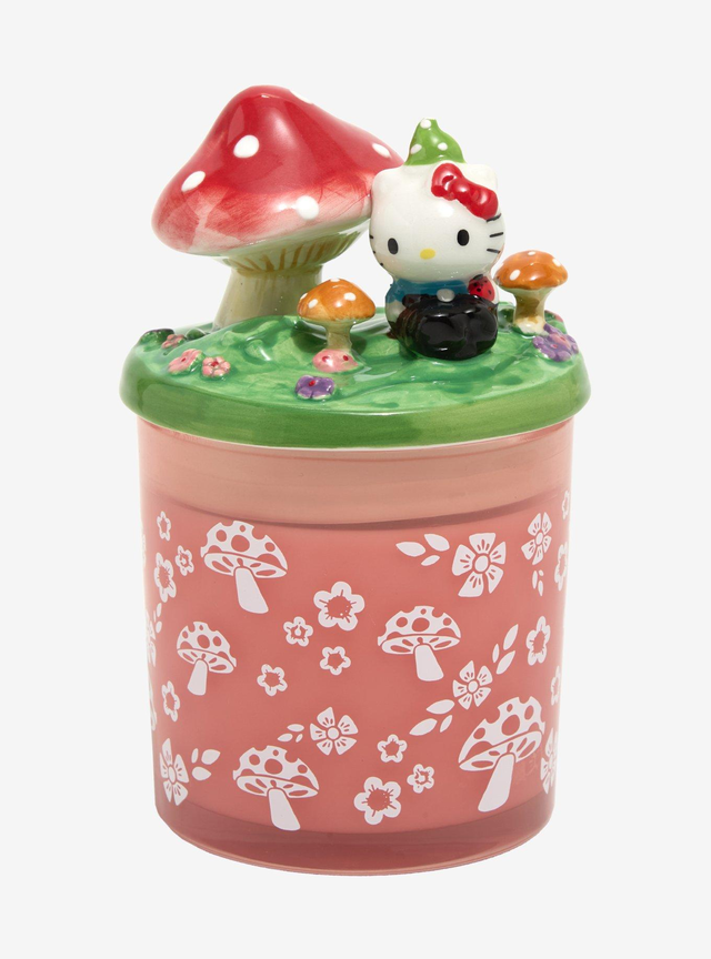 Sanrio Hello Kitty Mushroom Candle With Figural Lid