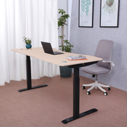Elite Pro Series 71" x 33" Standing Desk with Black Frame