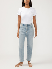 90s Relaxed Mid Rise Straight Leg Jeans