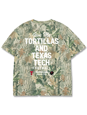 Texas Tech "Give Me Tortillas" Washed Camo Short Sleeve T-Shirt