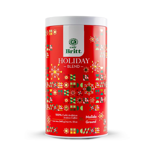 COSTA RICAN HOLIDAY BLEND WITH COLLECTIBLE CANISTER